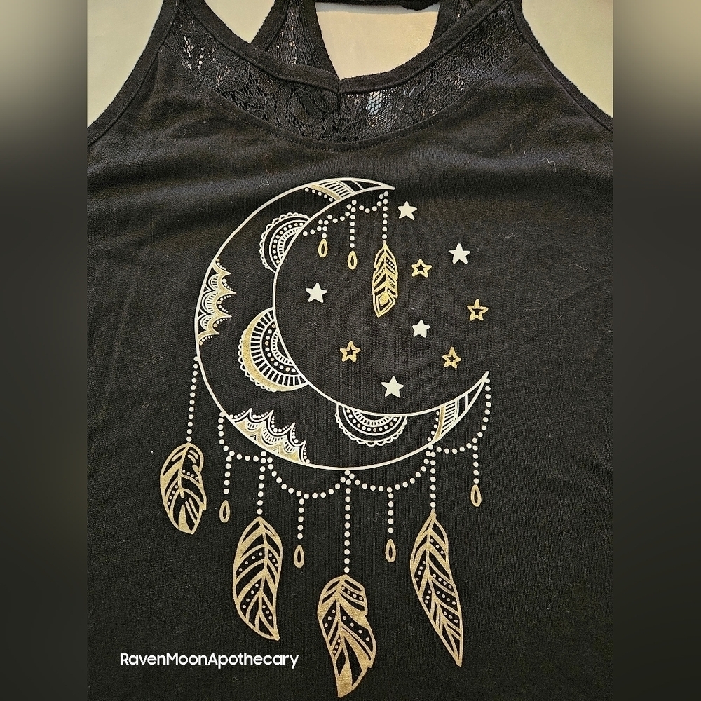 Jerry Leigh Moon Tank Top Juniors Medium